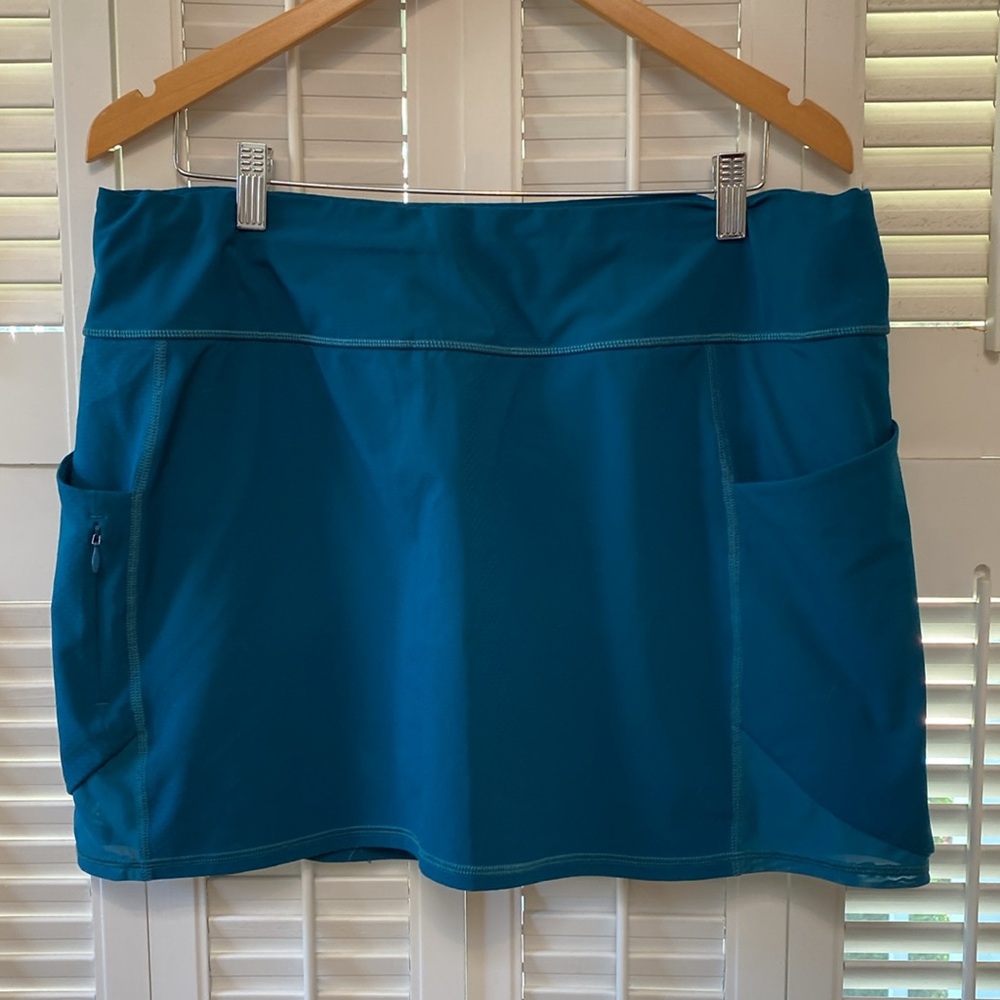 Athleta Teal Athletic Skirt